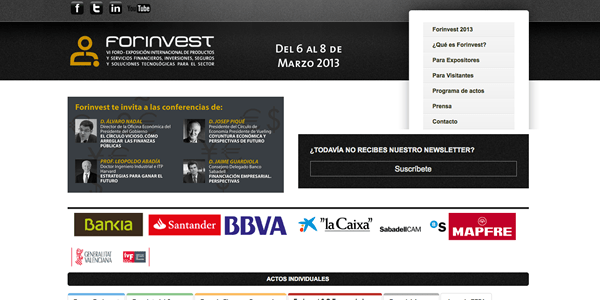Mini crónica de ayer en ForInvest 2013