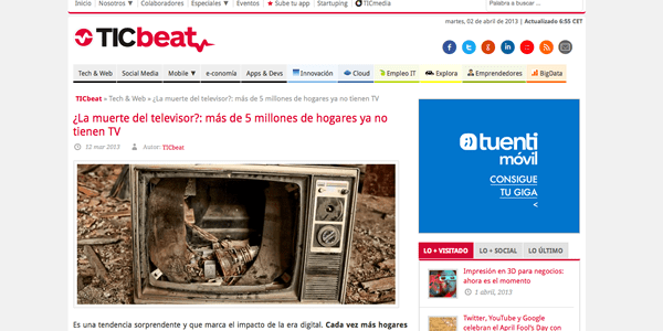 Internet invade la TV