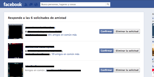 Diferentes modos de gestionar tus contactos y amigos de Facebook