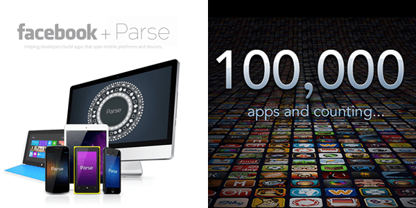 Parse de Facebook llega a las 100.000 aplicaciones