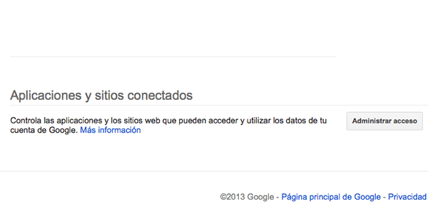 Quitar permisos a una aplicación de terceros con la cuenta de Google