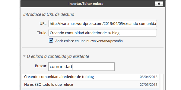 La importancia de los enlaces internos