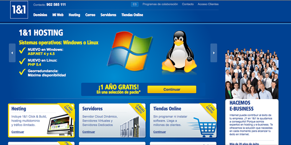 Estrategia de marketing agresivas para conquistar nuevos mercados: Caso 1&1