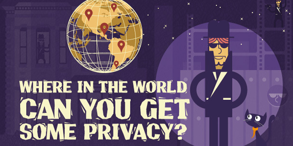[infografía] Los 5 mejores países en cuanto a privacidad